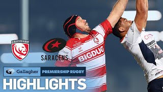 Gloucester v Saracens  HIGHLIGHTS  What a Game  Gallagher Premiership 202223 [upl. by Nyliram994]