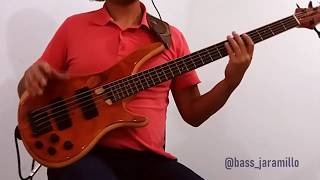 LA MORENA  En Vivo   ILEGALES Live Version  Bass Cover  Patricio Jaramillo [upl. by Anim830]