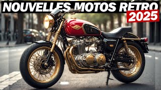 Les 7 meilleures nouvelles motos rétro de 2025 [upl. by Eamanna]