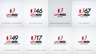 UniMás Affiliates Compilation Station IDs 20132021 [upl. by Jude480]