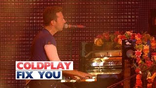 Coldplay  Fix You Live At The Jingle Bell Ball 2015 [upl. by Fitz714]