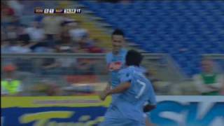 RomaNapoli21 7 Giornata Serie A Tim Goals amp Full Highlights SKY HD 031009 [upl. by Cristi754]