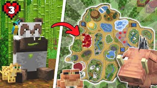 I Built A ZOO For Every ANIMAL In Minecraft Hardcore  119 Lets Play  Episode 3 [upl. by Onimixam373]