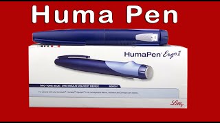 HumaPen Ergo II  Insulin Reusable Pen  Lilly Humalog Pen  Humapen Ergo 2 [upl. by Corty467]