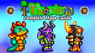 COMPLETE Thorium Mage Progression Guide Terraria 14 [upl. by Nofpets]