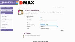 How to add a DDNS service to a DMAX Router English [upl. by Nivled]