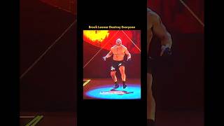 Brock Lesnar Destroy Everyone in Elimination Chamber 💪🏻 shorts ytshorts wwe [upl. by Rehpotsirhc]