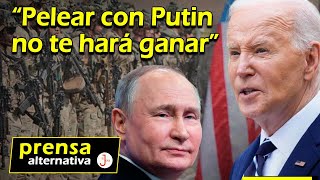 Biden quiere conflicto con Rusia para mejorar índices [upl. by Etta449]