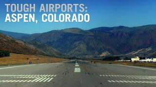 Flying into Tough Airports Aspen Colorado – AINtv [upl. by Radferd]