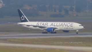 HD  United STAR ALLIANCE B777222ER at Guarulhos GRU SBGR [upl. by Raji765]