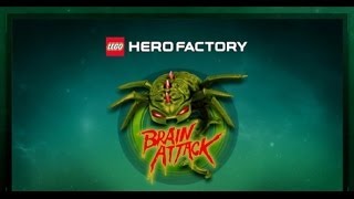 LEGO Hero Factory Brain Attack iPad App Review and Gameplay Video [upl. by Silvers]