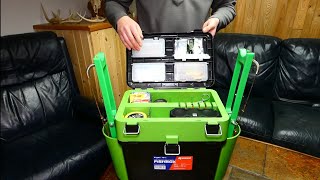 Every Ice Fisherman Needs This  NISUS Fishbox Review [upl. by Lev]