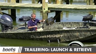 Tips and Tricks for Launching and Retrieving a Trailer Boat [upl. by Bryana]