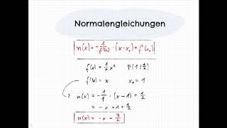 Normalengleichungen bestimmen [upl. by Nesilla]