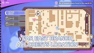 Honkai Impact 3 Schicksal Work Guide  Far East Branch  All Chest location [upl. by Aliel]