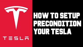 Tesla How To Precondition Battery From App or From Car  How To Setup Tesla Precondition Schedule [upl. by Chet703]