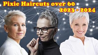 16 Cool Short pixie haircuts for women over 60 in 20232024 [upl. by Sprung]