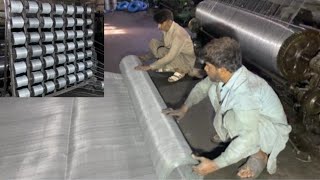 Amazing weaving process of wire net  Taar se jali kaisay banti ha [upl. by Alial230]