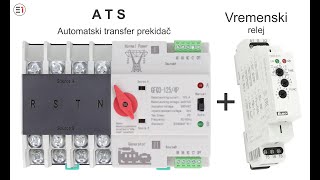 ATS i ugradnja vremenskog releja [upl. by Leasi]