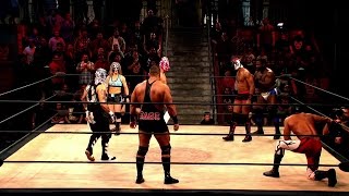 Lucha Underground 51315 Aztec Medallion 7 Way Match [upl. by Nosreve]