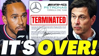 Lewis Hamilton SHOCKED By Mercedess BRUTAL STATEMENT Just Got LEAKED After NEW EVIDENCE EMERGED [upl. by Knut]