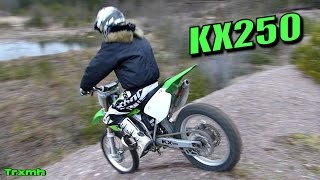 KX250 2Stroke Beast Spring Ride [upl. by Yraek326]