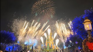 Magic Kingdom Fireworks 🎆 🎇 [upl. by Eiuqnom]