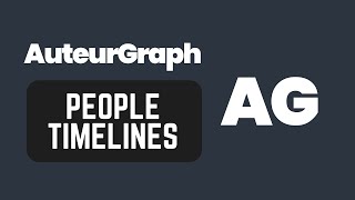 How To Use AuteurGraph’s Visual Timelines to Discover Directors Actors and Cinematographers [upl. by Iaverne]