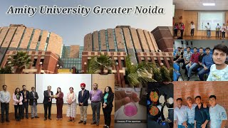 AMITY UNIVERSITY GREATER NOIDA CAMPUS TOUR amityuni [upl. by Newmark]