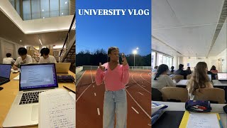 uni vlog  paris dauphine 📚  nouvelles rencontres athlé amp bu [upl. by Llebana]