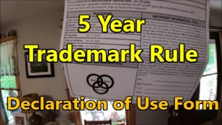 Trademark Requirement the 5 Year Declaration of Use Filing [upl. by Tonia]