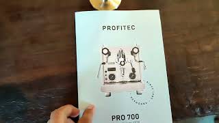 profitec Pro 700 Unboxing [upl. by Rinum]