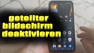 Samsung geteilter bildschirm deaktivieren [upl. by Nosmoht]