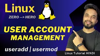 Linux User Account Management  USERADD USERMOD Examples  MPrashant [upl. by Gentille]