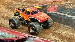 🔥 El Toro Loco Tears Up Raleigh Monster Jam Thrills at PNC Arena  July 27 2024 eltoroloco [upl. by Norbie384]