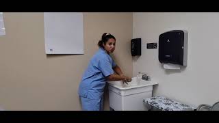 Handwashing Prometric CNA Skill [upl. by Maritsa]