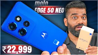 Moto Edge 50 Neo Unboxing amp First Look  Ultimate Midrange King🔥🔥🔥 [upl. by Leahcimdivad]