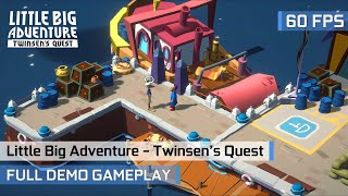 Little Big Adventure  Twinsen’s Quest 2024 Full Demo Gameplay [upl. by Vtehsta]