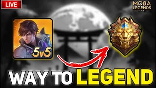 Way To Legend  Moba Legend Live [upl. by Moira]