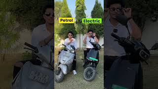 Petrol scooter VS Electric scooter  OLA vs Petrol scooter  EV Unboxing [upl. by Berry]