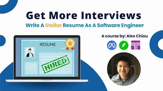 Get More Interviews Write A Stellar Resume As A Software Engineer [upl. by Gambrill]