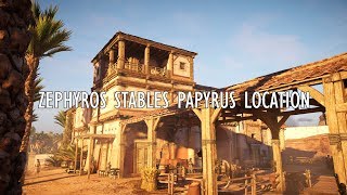 Zephyros Stables Papyrus Location [upl. by Grannias]