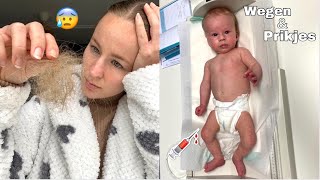 HAARUITVAL NA ZWANGERSCHAP amp CONSULTATIEBUREAU MET BABY  4 MAANDEN   Weekvlog✨ [upl. by Won]