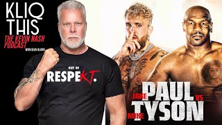 Kevin Nash on Jake Paul vs Mike Tyson [upl. by Atinauj235]