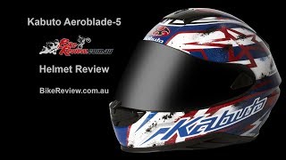 Kabuto Aeroblade 5 Helmet  Reviewed [upl. by Amled]