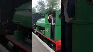 Percival Peckett short steamtrain train heritagerailway railway shorts shortvideo steam [upl. by Hepsibah]