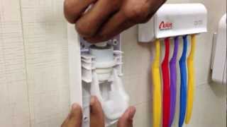 AUTUS TOOTHPASTE DISPENSER INSTALLATION DEMO [upl. by Irrehs]