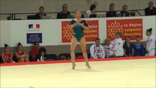 Ksenia Afanasyeva RUS  European qualification 2015 [upl. by Pearline]