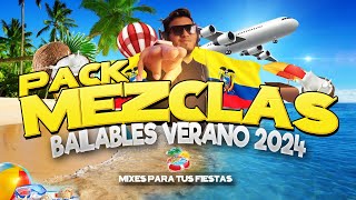 PACK DE MEZCLAS BAILABLES 2024  VERANO 2024  YA DISPONIBLE 🔥  Pack Mezclas Multigénero 2024 [upl. by Nima]