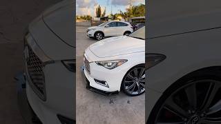 MY NEW 2017 INFINITI Q60 30t 🔥 infiniti fastcars car nissan exhaust q60 explore carmeet [upl. by Tiossem777]